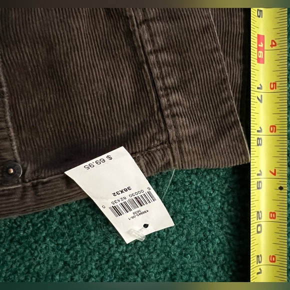 Gap Slim Brown Corduroy 36x32 - Picture 15 of 16